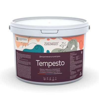 Декоративная штукатурка TEMPESTO